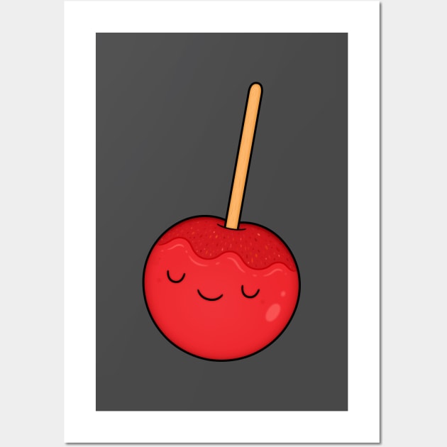 Candy Apple Wall Art by kimvervuurt